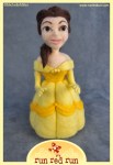 Run Red Run Needle Felted Beauty and the Beast
