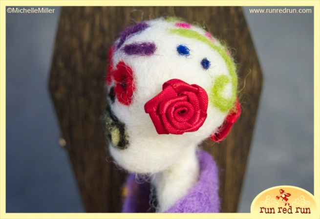 RUn Red Run Day of the Dead Skeleton Dia de los Muertos