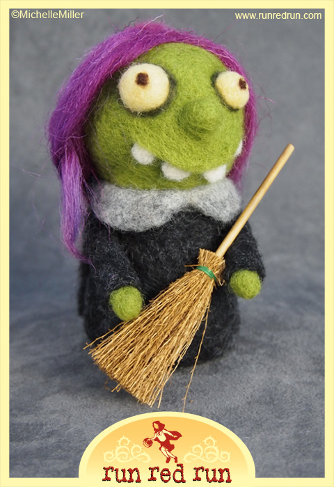 Run Red Run Halloween Witch