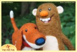 Run Red Run Needle Felted Scout and Bigfoot Untold Tales of Bigfoot
