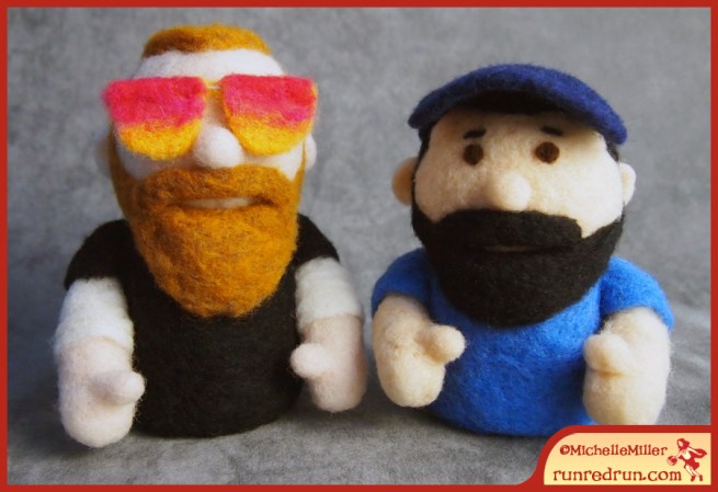 Run Red Run Needle Felted Hous and Mike Phoenixterdam