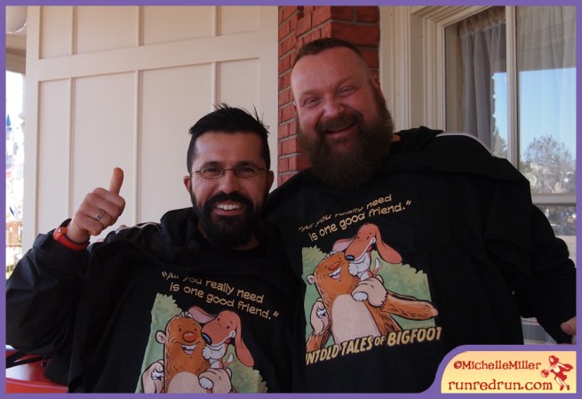 Run Red Run Hous and Mike Untold Tales of Bigfoot shirts Vince Dorse