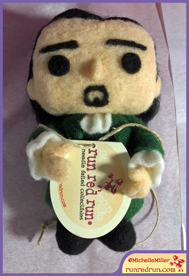 Run Red Run Needle Felted Hamilton Funko Pop